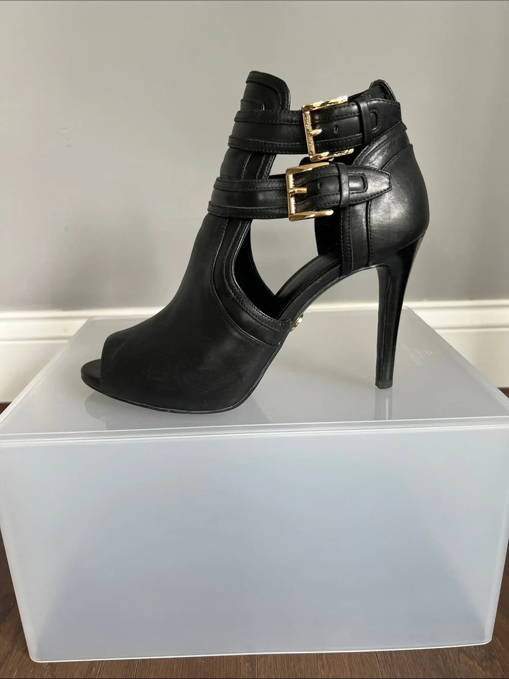 Michael Michael Kors Blaze Open-toe Ankle Bootie